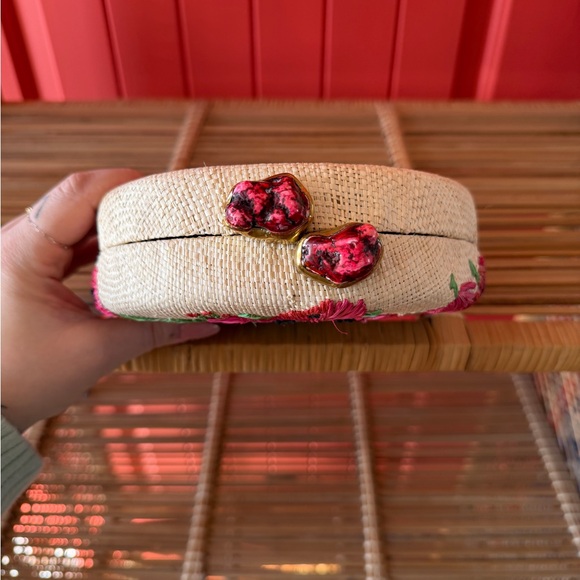 Pamela Munson Clutch in Joni Chintz Red - Picture 2 of 5